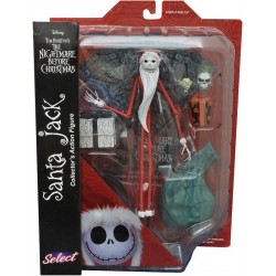 Nightmare Before Christmas Series 2 Santa Jack Skellington Action Figure