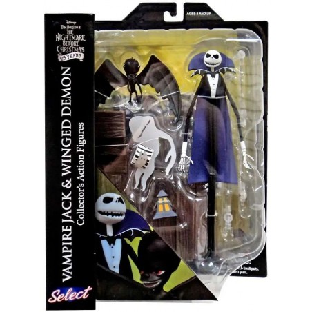 Nightmare Before Christmas Series 5 Vampire Jack & Winged Demon Action Figure