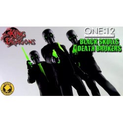 Mezco Toys Exclusivo- Black Skulls Death Brothers