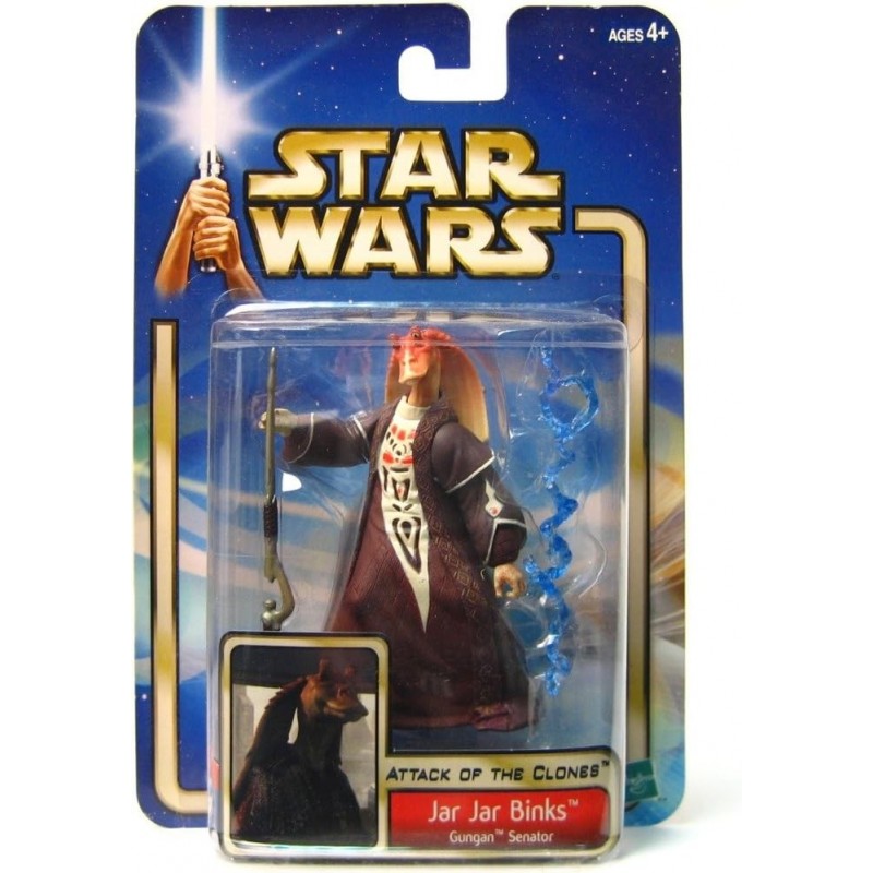 Star wars Attack of the clones Jar Jar Binks Gungan Senator Star wars Attack of the clones Jar Jar Binks Gungan Senator