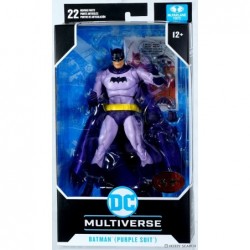 DC Direct Multiverse Batman Purple Suit